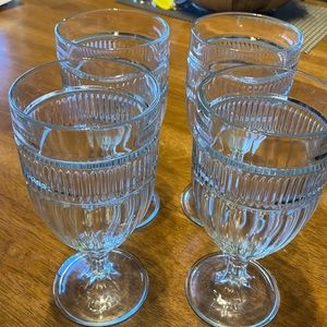 Anchor Hocking Vintage glass ware   Annapolis set of 4